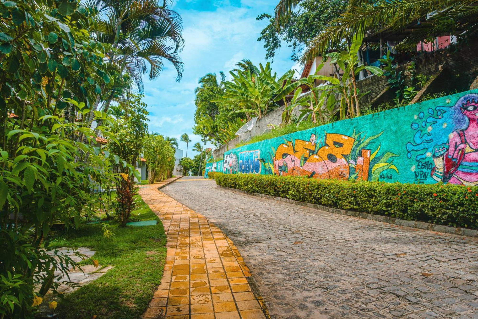Hotel Pipa Atlantico Praia de Pipa ภายนอก รูปภาพ